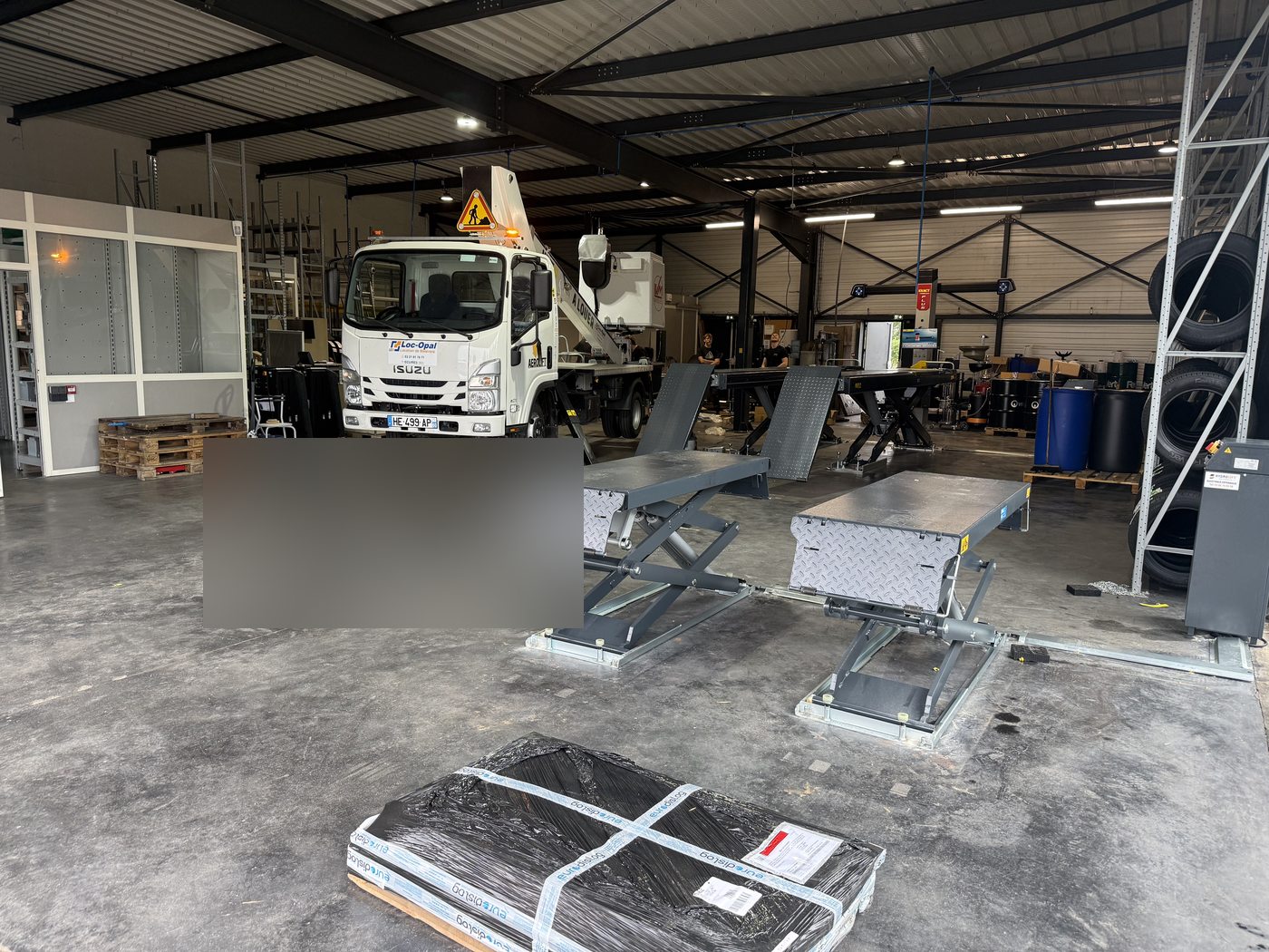 Installation réseau air comprimé atelier Hydro'Lift